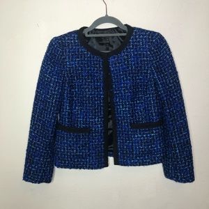 J. Crew Blazer Blue, Green and Black Size 0